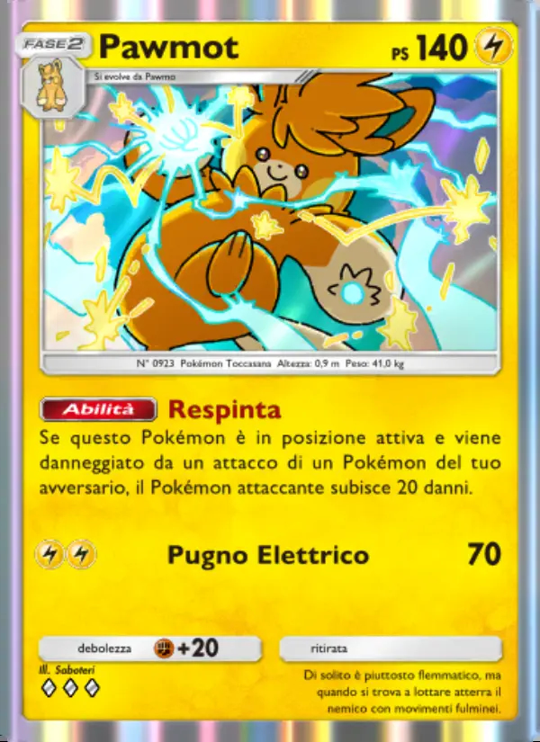 Image of the card Pawmot