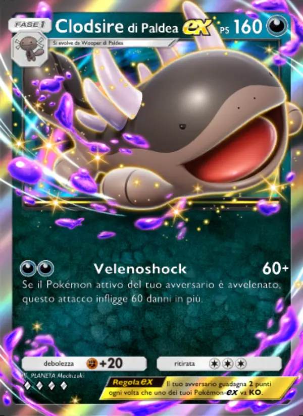 Image of the card Clodsiredi Paldea-ex