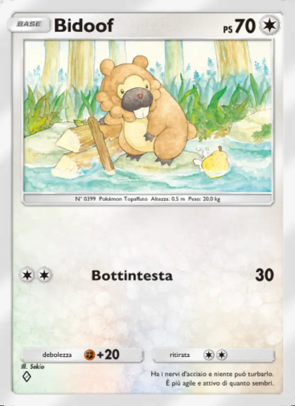 Image of the card Bidoof