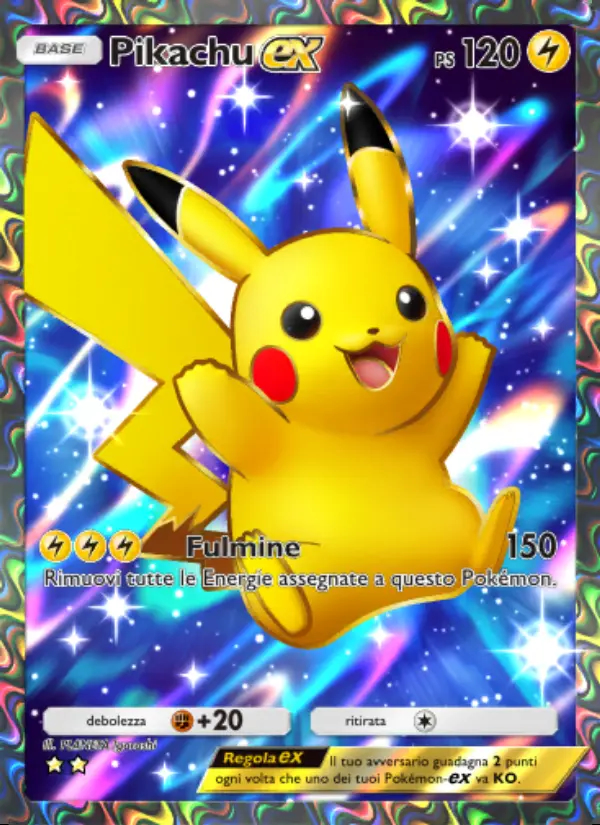 Image of the card Pikachu-ex