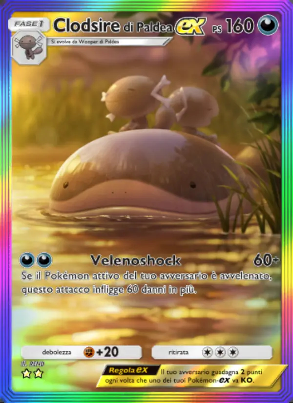 Image of the card Clodsiredi Paldea-ex