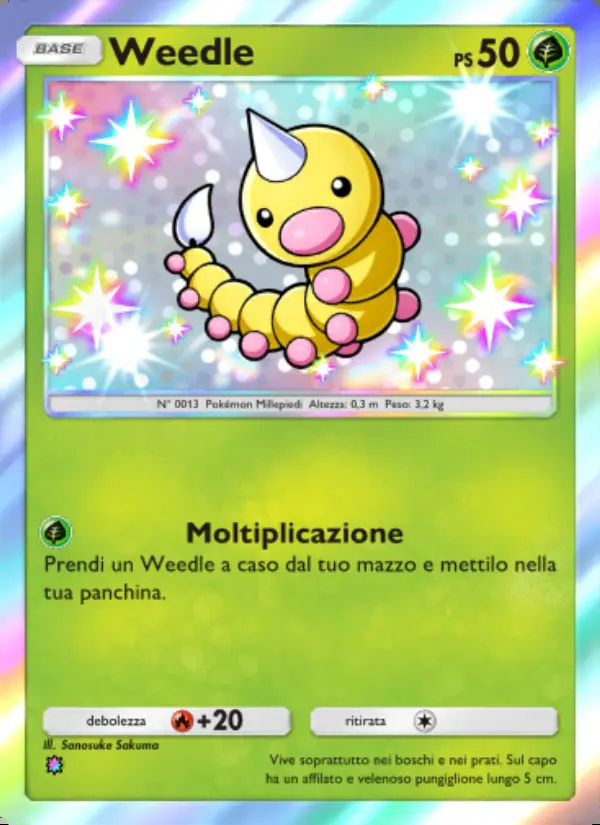 Image of the card Weedle
