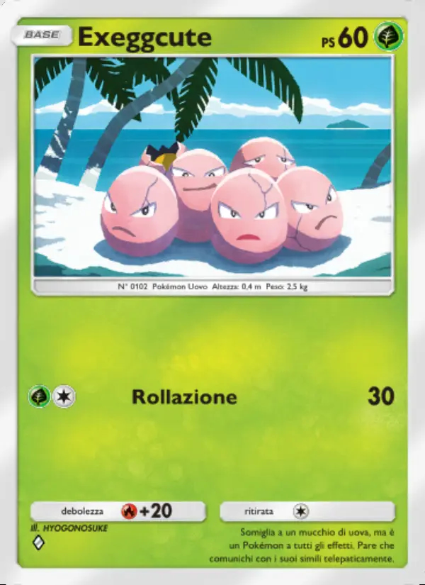 Image of the card Exeggcute
