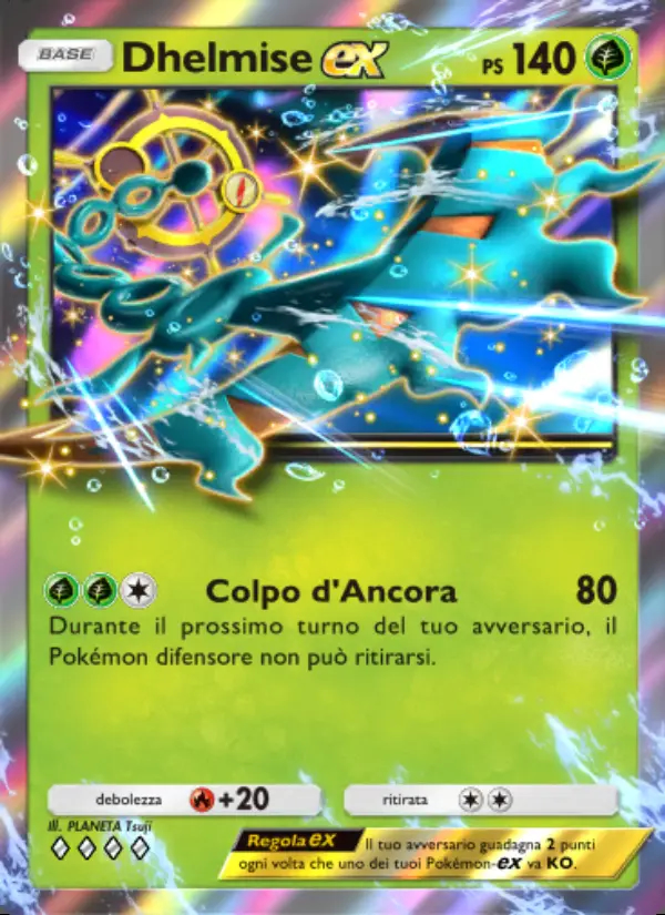 Image of the card Dhelmise-ex