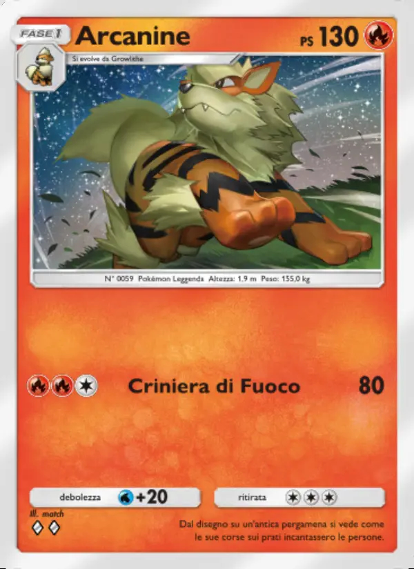 Image of the card Arcanine