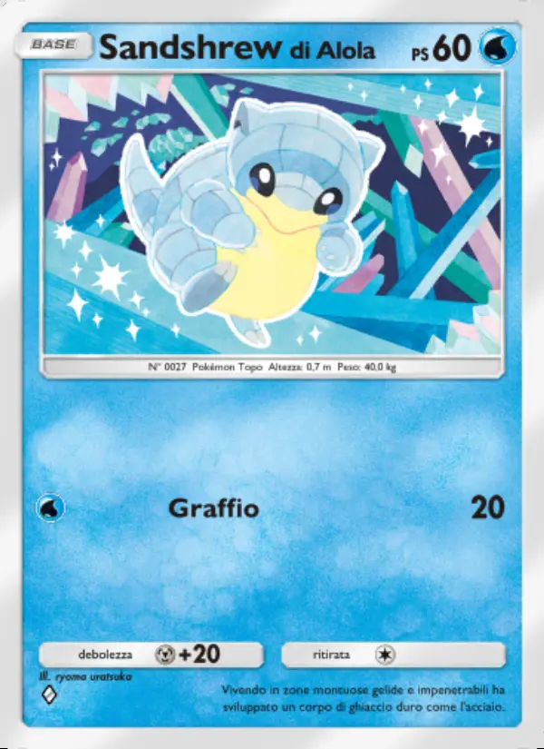 Image of the card Sandshrewdi Alola