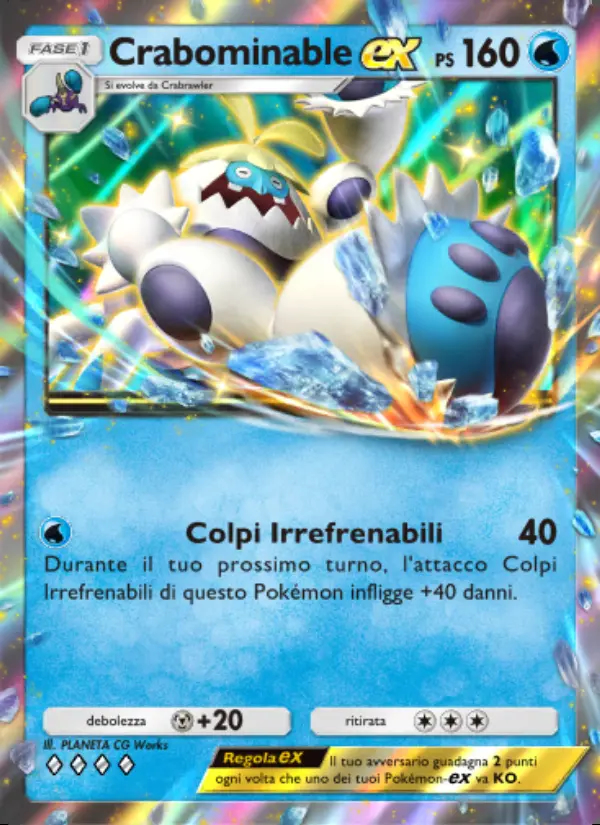 Image of the card Crabominable-ex