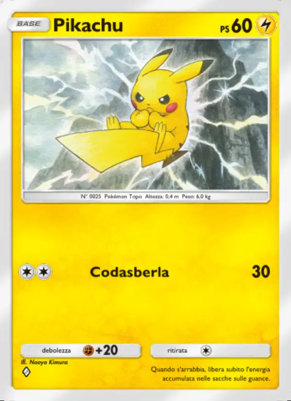 Image of the card Pikachu