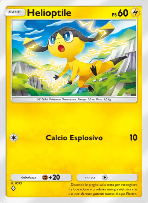 Image of the card Helioptile