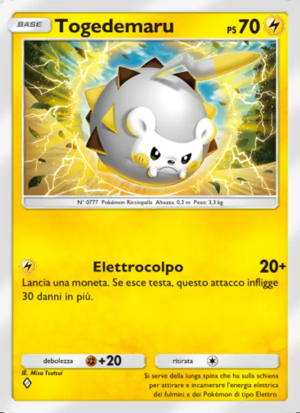 Image of the card Togedemaru