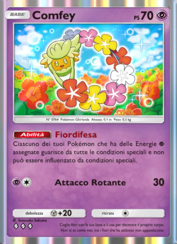 Image of the card Comfey