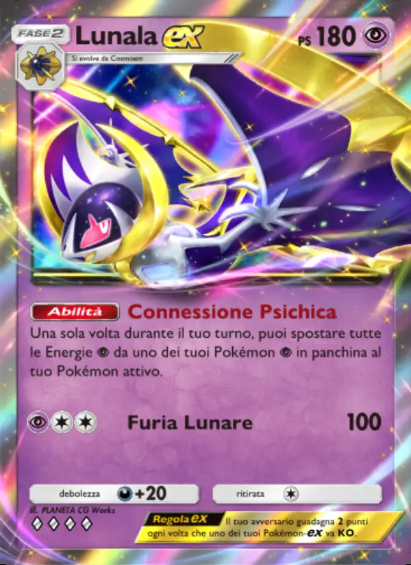 Image of the card Lunala-ex