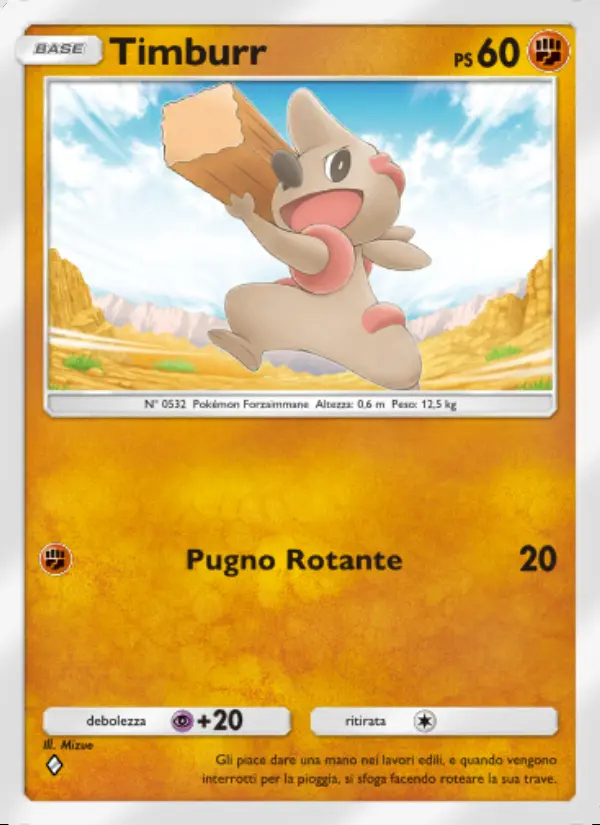 Image of the card Timburr