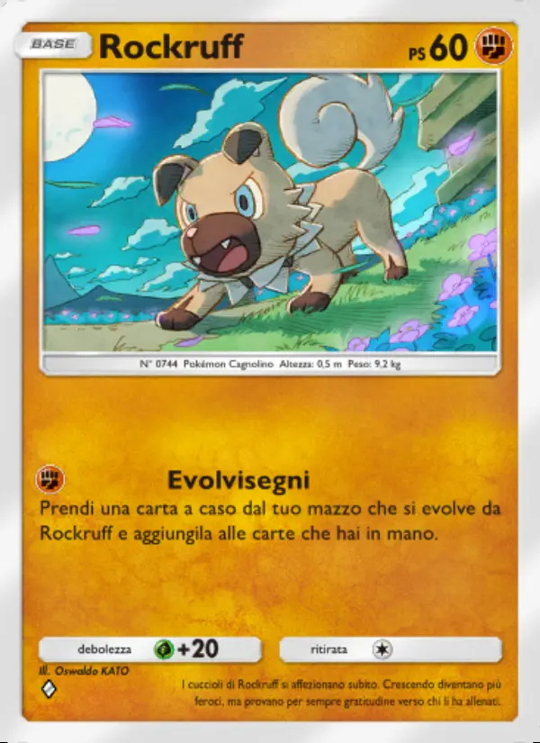 Image of the card Rockruff
