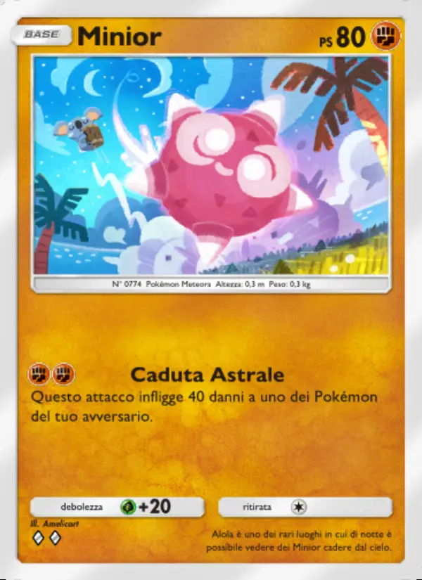 Image of the card Minior