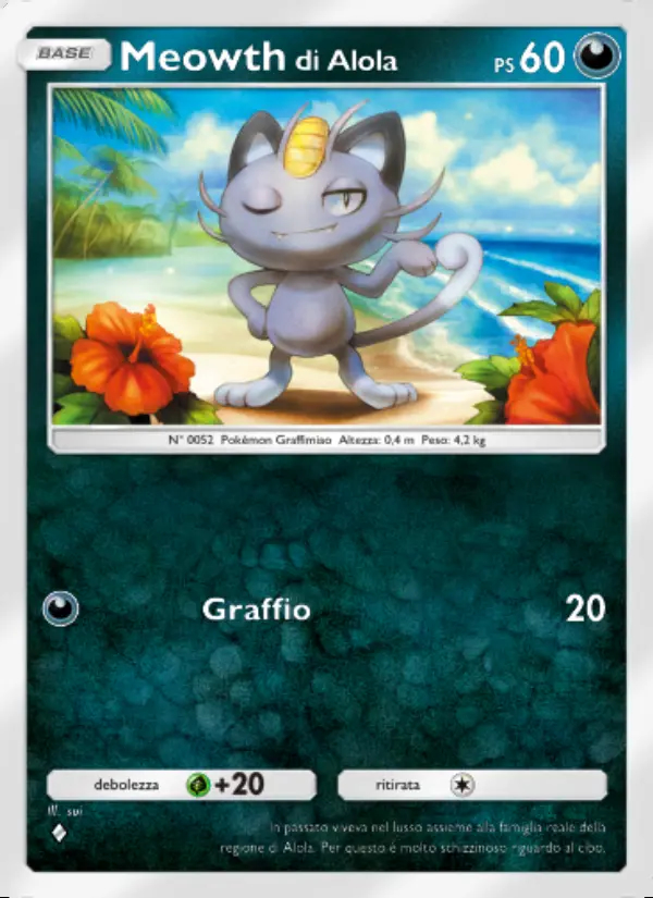 Image of the card Meowthdi Alola