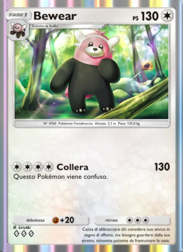 Image of the card Bewear