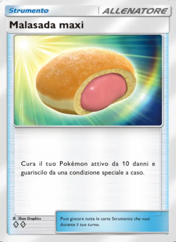 Image of the card Malasada maxi
