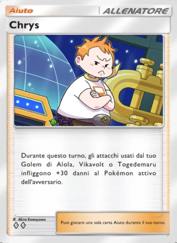 Image of the card Chrys