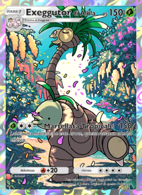 Image of the card Exeggutordi Alola
