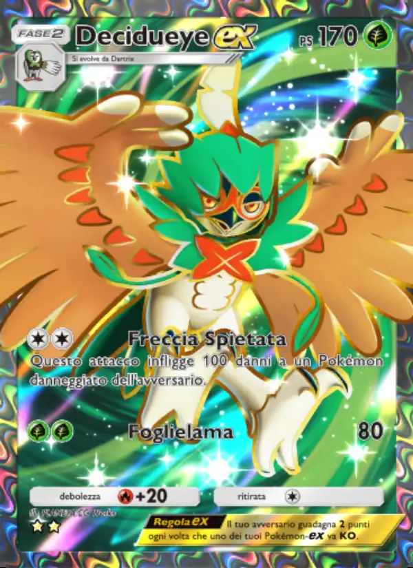 Image of the card Decidueye-ex