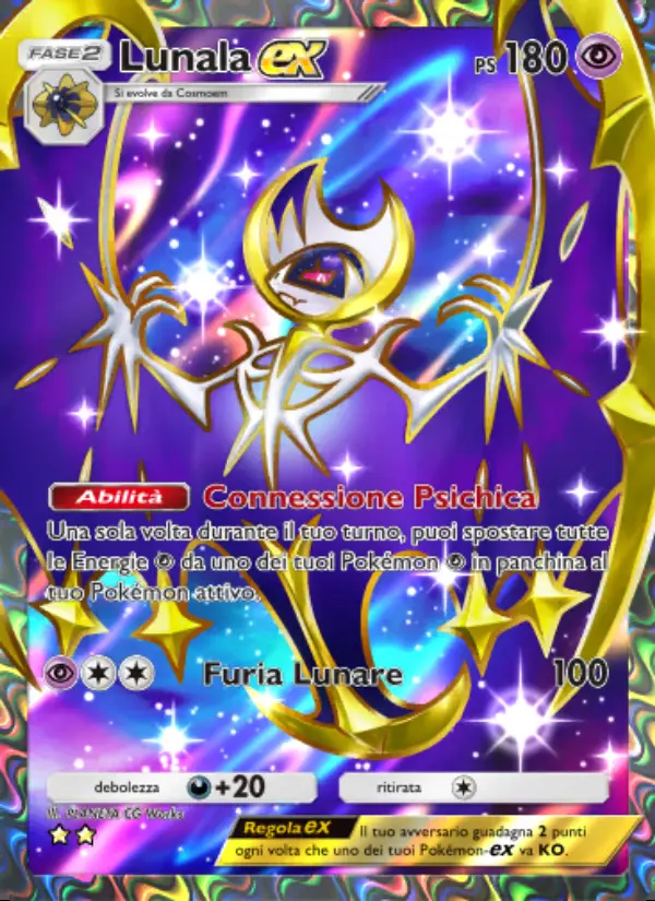 Image of the card Lunala-ex