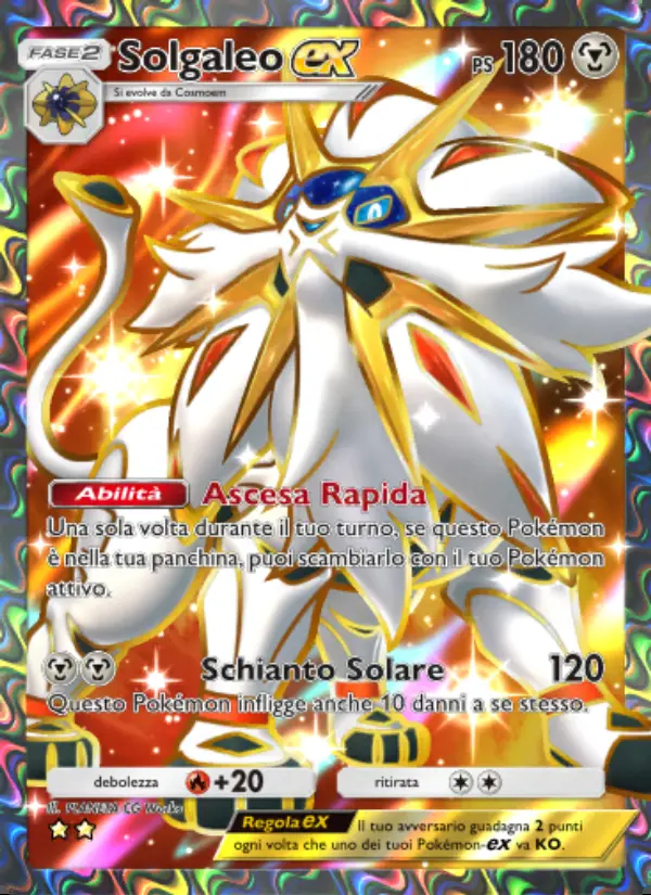 Image of the card Solgaleo-ex