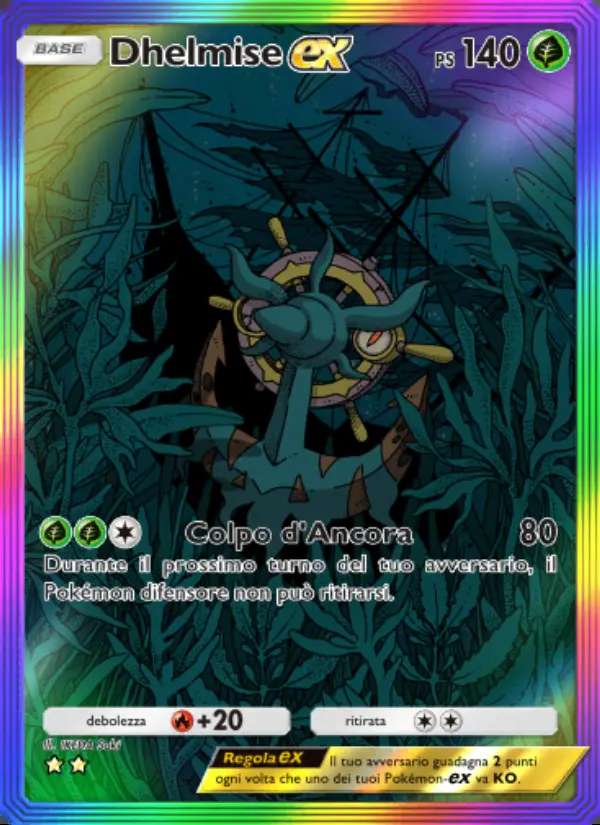 Image of the card Dhelmise-ex