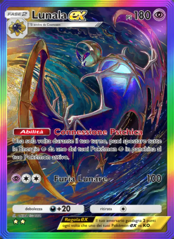Image of the card Lunala-ex