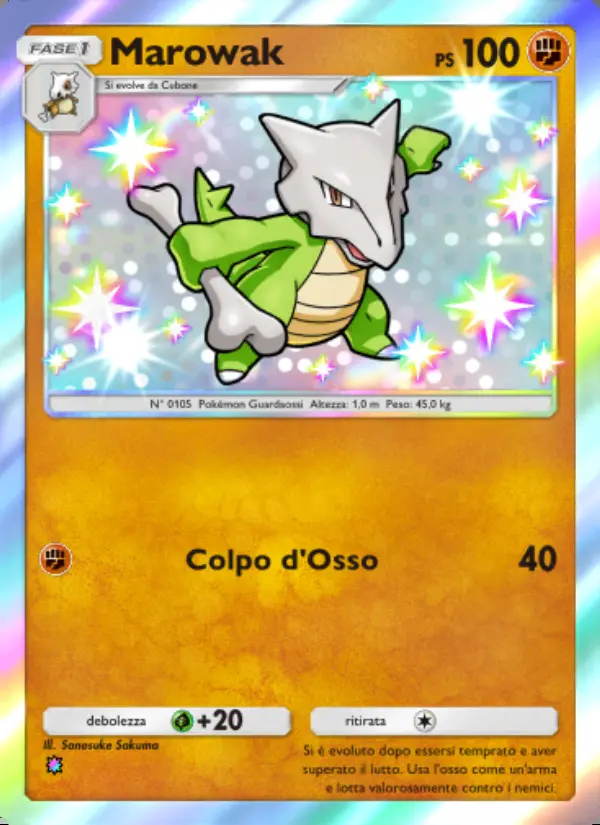 Image of the card Marowak