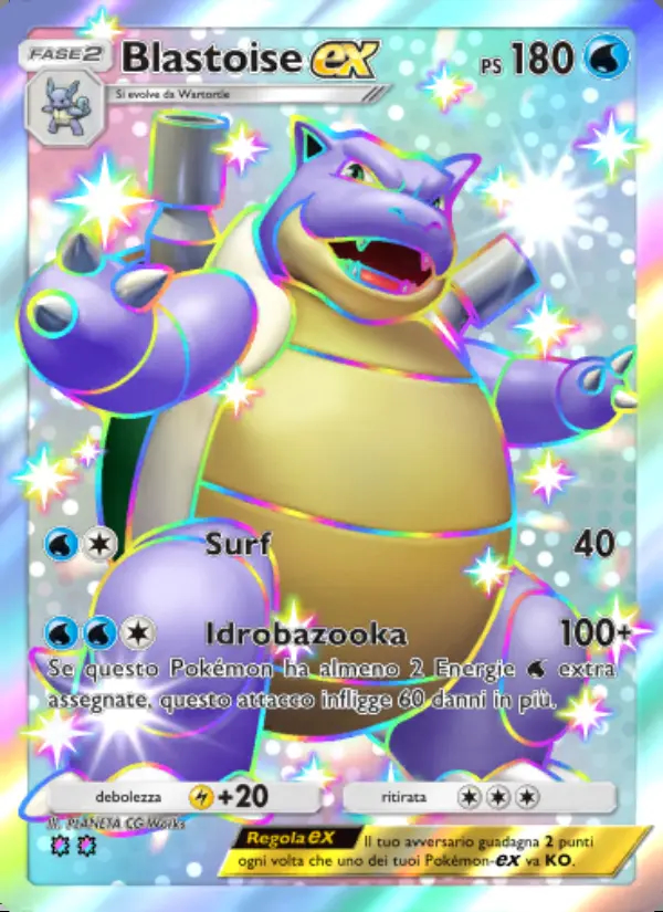 Image of the card Blastoise-ex