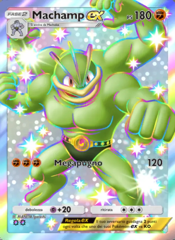 Image of the card Machamp-ex