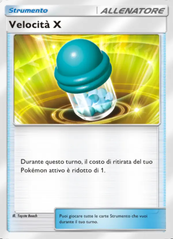 Image of the card Velocità X