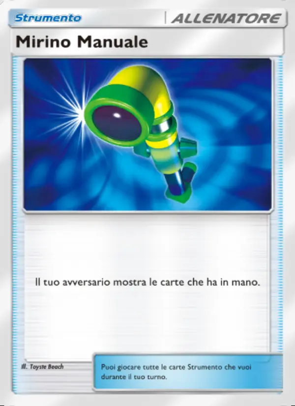 Image of the card Mirino Manuale