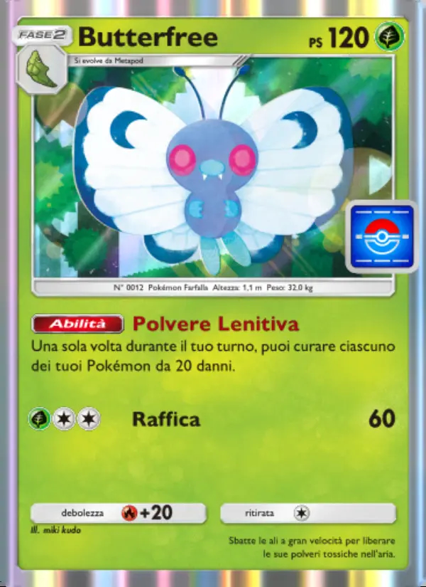 Image of the card Butterfree