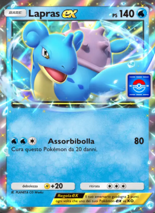 Image of the card Lapras-ex