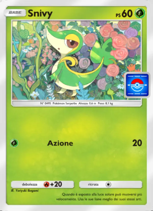 Image of the card Snivy