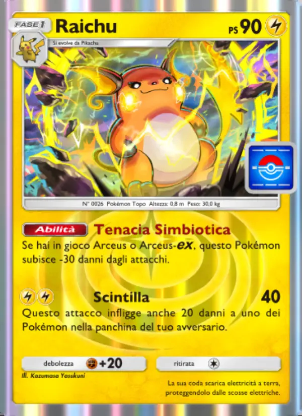 Image of the card Raichu
