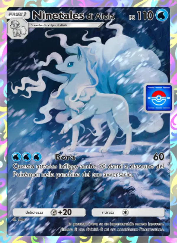 Image of the card Ninetalesdi Alola