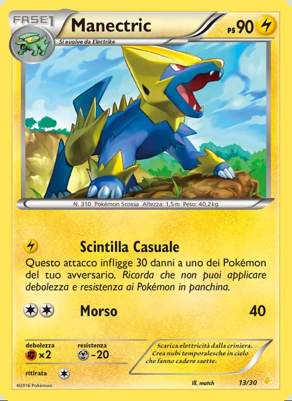 Image of the card Manectric