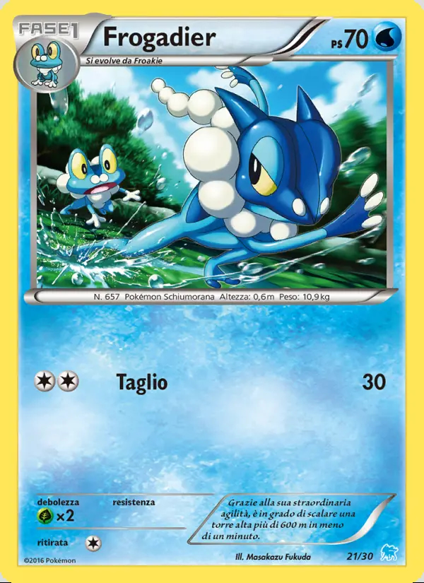 Image of the card Frogadier