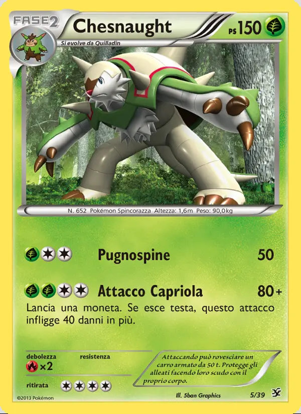 Image of the card Chesnaught