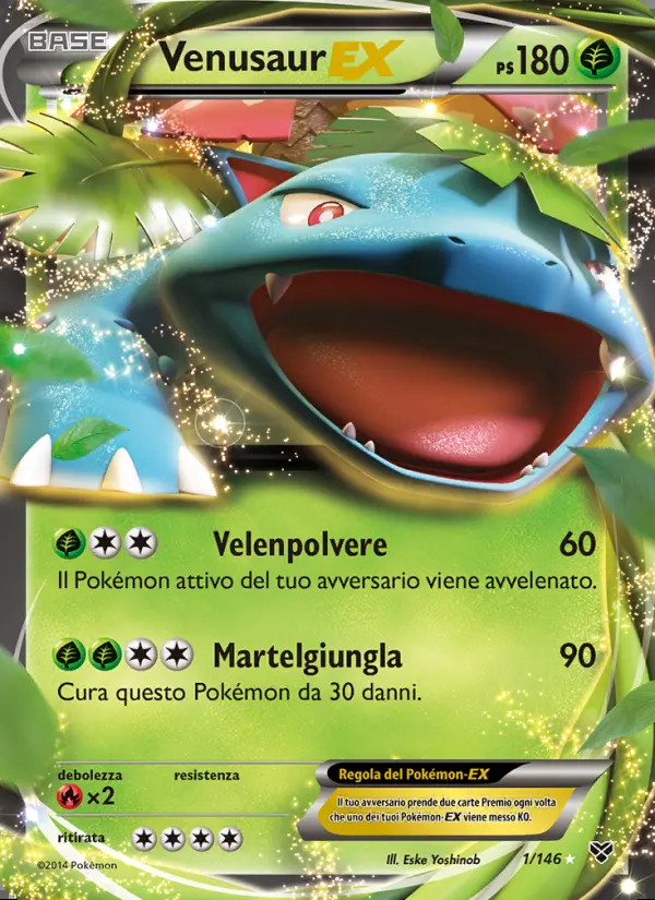 Image of the card Venusaur EX