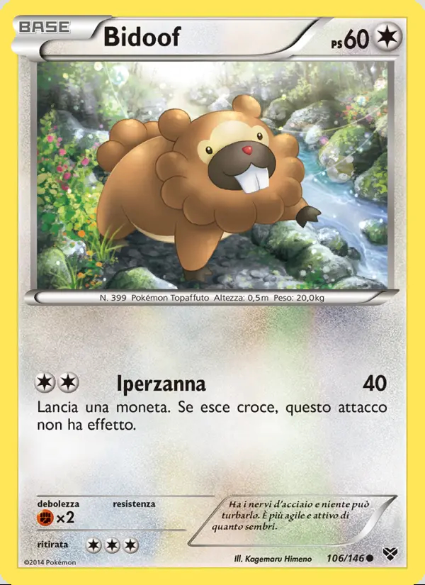 Image of the card Bidoof