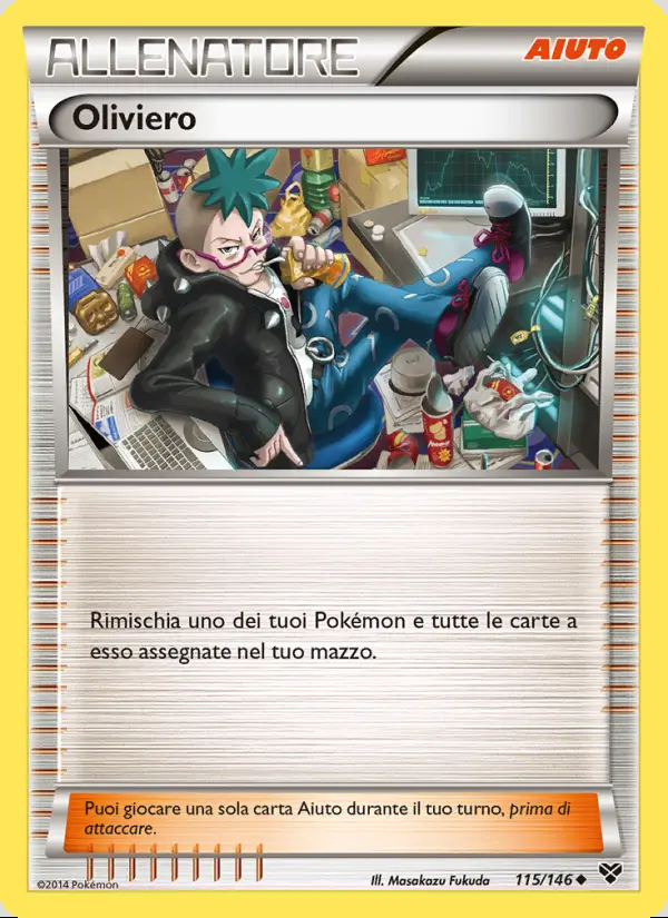 Image of the card Oliviero