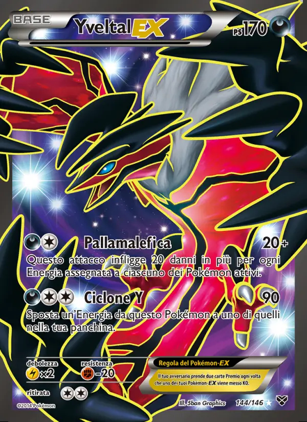 Image of the card Yveltal EX