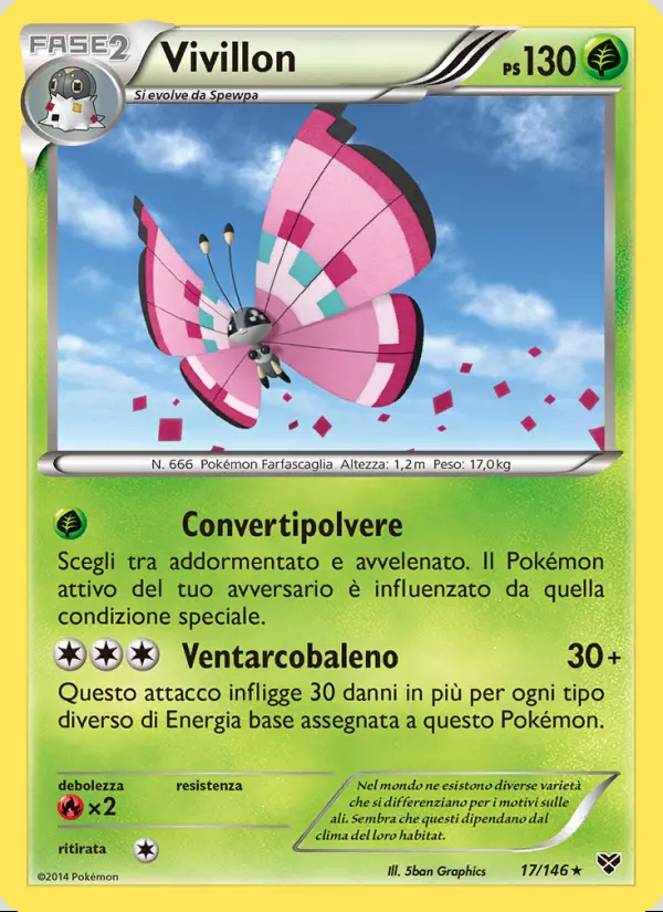 Image of the card Vivillon