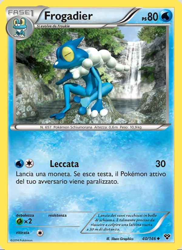 Image of the card Frogadier