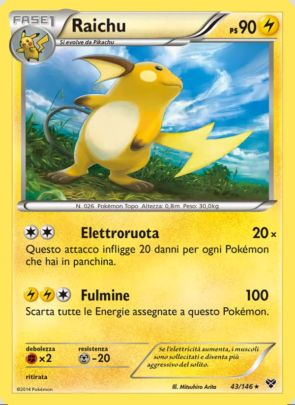 Image of the card Raichu