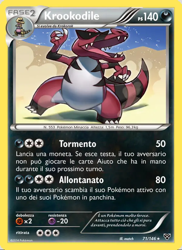 Image of the card Krookodile